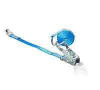 Dolezych Cinta de Amarre con Trinquete de 2 Piezas de 500 Dan / 1000 Dan, 4 m de Longitud, Azul