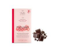 Dolfín® | 60% Chocolate Negro y Frutos Rojos | Barra de Cacao 60% Frutos Rojos y Semillas de Lino - 1 x 70 Gr