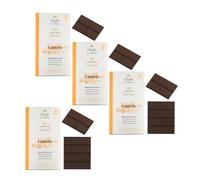 Dolfín® | Chocolate con Leche 37% y Canela | Barra de Chocolate con Leche y Canela - 4 x 70 Gr