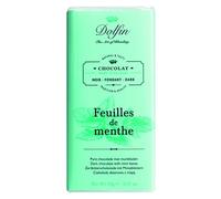 Dolfin Chocolate Negro a Las Hojas de Menta - 3 Paquetes de 1 x 70 gr - Total: 210 gr
