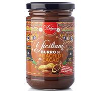 Dolgam I Siciliani Burro di Arachidi al Cacao Mantequilla de Cacao y Mantequilla de Cacao Especiliana Especialidades Sicilianas Tarro de Vidrio de 300 g Mantequilla de Cacao Cacao Cacao C