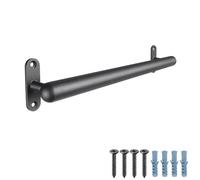 Dolibest Pasamanos de metal de montaje en pared de 36 pulgadas, pasamanos de escalera, mango de seguridad antideslizante, barra de agarre de escalera sin barreras para ancianos, uso en interiores y