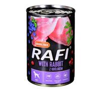 Dolina Noteci Comida húmeda Rafi Arándano Conejo 400 g