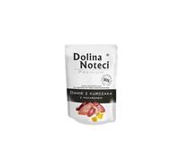 DOLINA NOTECI Plato de pollo con pasta 100 g - comida húmeda para perros