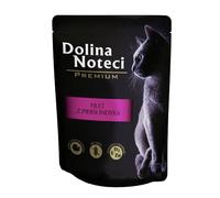 Dolina Noteci Premium para gatos Filete de pechuga de pavo en salsa 85g