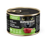 DOLINA NOTECI Super Rafi Cat P&F con carne de caza y corazones de pollo 24x185 g