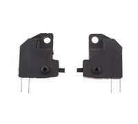 Dolity 2 Unidades Interruptor de Parada de Palanca Freno Trasero Delantero Atv Scooter Moto