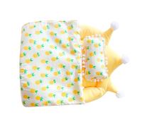 Doll Bedding Accessories - Bedroom Furniture Set, Miniature Decorative Sleep Pieces, Soft Fabric Craft Details | Imaginative Role Play Home Styling for Kids Boys Girls Collectors