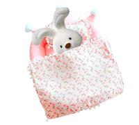 Doll Bedding Accessories Set, Plush Blanket Pillow Play, Imaginative Furniture Toy, Kids Role-Play, Dress-Up for Girls Boys Daughter Son Children Collectors Bedroom Decor