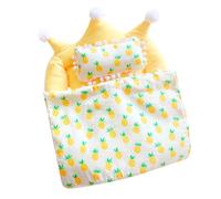 Doll Bedding Accessories Set, Plush Blanket Pillow Play, Imaginative Furniture Toy, Kids Role-Play, Dress-Up for Girls Boys Daughter Son Children Collectors Bedroom Decor