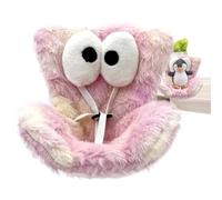 Doll Car Seat | Cute Big Eyes Design Plush Chair Cushion | Toy Car Seat | for Kids Children Toddler Play Air Vent Display Collectible 10-17cm Toys