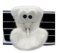 Doll Car Seat - Cute Plush Dashboard Chair, Big-Eyes Design Plush Toy CarSeat for 10-17cm Dolls | Soft Cushion Chair for Kids, & Collectors | Car Air Vent, Desk, or Display Decoration Accesso