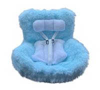 Doll Car Seat, Doll Chair, Decorative Auto Air Vent Display, Character Toy Holder Sofa for Fans, Collectors, Kids, Teens, Adults, Girls, Women, Compact Size, 1 Piece, Blue