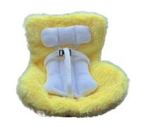 Doll Car Seat, Plush Character Car Safety Seat, Cute Small Sofa, Adorable Auto Vent Decoration, Soft Cozy Vehicle Toy for Trucks, Air-Conditioning Vents