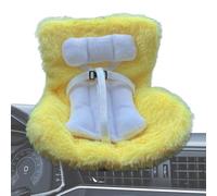 Doll Car Seat, Plush Character Safety Chair, Adorable Auto Vent Decoration, Soft Sofa Toy for Air-Conditioning Vents in Vehicles, Trucks, and SUVs for a Fun Interior Touch