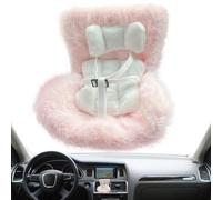 Doll Carseat - Doll Car Seat for 17cm Dolls | Cute Car Ornament with Vent Clips | Plush Fabric, Scented Sachet Included, Gift Box, Collectors Girls Women Kids Desktop Display Decoration