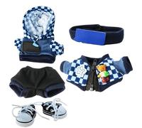 Doll Clothes, Dolls Clothes Accessories Set, Handmade Toy Fashion Dress-Up Outfit, Perfect for Girls, Boys, Kids, Collectors, Decoration, Display, Pretend Play, Imaginative Playtime