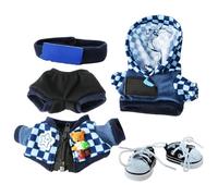 Doll Clothing Set, Toy Outfit Collection, 5.91x6.69 Inches Fashion Accessories Pack, Handcrafted Design, Colorful Style Variety, Great for Gifting, Display, Creative Playtime