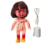 Doll De Miedo - Dolls Espeluznantes Halloween | Ornamento Sangriento De Halloween | Decoración De Árboles Espeluznantes, Accesorio De Terror Para Casa Embrujada, Decoración De Alerta Interior Es