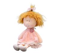 Doll Dolls Rag Srliya Baby Doll with Clothes Cute Soft Rag Doll Beautiful Ragdoll Toy Handmade Rag Dolls Baby Girls Sleeping Partner Doll Xmas Gift (Rosa2)