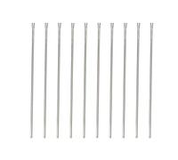 Doll Hair Needle Rerooting Tool Stainless Steel Hair Rooting Needle for Doll Hair Making and Styling 10pcs Replacement (0.8mm)