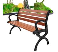 Doll House Park Bench - Miniature Garden Bench, 1:12 Furniture Seat, Small Park Bencch Model | Fairy Garden Landscaping Decor for Doll House Display, Craft Scene, School Project