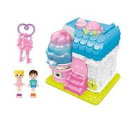 Doll House - Toy House Light and Music, Pretend Play Villa Set with Illuminated and Sound Features, Creative Assembly Playset, Educational Role Play Toy for Boys Girls Home Classroom