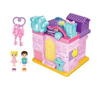 Doll House Villa, Light Music Playset Toy, Multi Room Pretend Villa with Interactive Sound System, Sturdy Play House Set, Colorful Dream Design Mansion, Kids Bedroom for Play Use