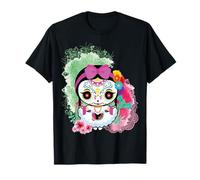 Doll Lele Mexican Day of The Dead Dia De Los Muertos Catrina Camiseta