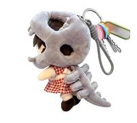 Doll Outfits | Cute Dinosaur Skeleton Figurine Pendant with Lanyard | Fit