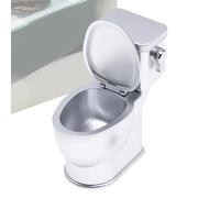 Doll Toilet Seat Toy - Funny Toy, Mini Flushable Bathroom Prop For Dolls | Miniature Furniture, Creative Decoration, Playset Accessory Kids, Gift Children, Collectible House Item