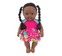 Doll Toy Juego de Muñeca bebé Suave de 30 Cm para Que los Niños Desarrollen Habilidades Sociales - Ideal para el Hogar, el Tiempo de Juego, los Juegos de Roles - Vinilo, Pelo Rizado, 1