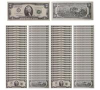 Dollar Bill Banknote - Movie Props Money | Fake Dollars for Pretend Play, Educational Toys with Realistic Design, Simulation Currency Compact Set for Boys Girls Teens Youth Women Mom Dad