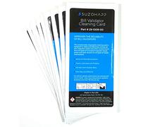 Dollar Bill Validador/Acceptor pre-saturado Tarjeta de limpieza 25 por paquete