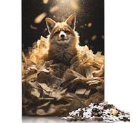Dollar Bills Red Fox Luxe Puzzles Imposible,desafío for Adults Juego Educativo 1000 Piezas Obra De Arte De Juego De para Adultos Y Niños 1000pcs (38x26cm)