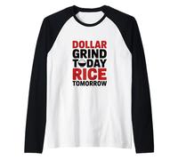 Dollar Grind Filipino Expatriado Workday Camiseta Manga Raglan