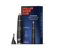 Dollar Shave Club The Style Detailer - Recortadora para nariz, orejas, cejas y patillas, incluye cabezal giratorio y cabezal de detalle, impermeable, recargable con USB-C, recortadora de pelo de
