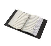 DollaTek 1% 0402 SMD Resistore Assorted Folder (0 ohm-10M Ohm) 170value x 50pcs = 8500pcs esempio di Libro