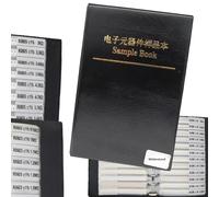 DollaTek 1% 0805 Cartella Assorted Resistor SMD (0 ohm-10M Ohm) 170value x 50pcs = 8500pcs Sample Book