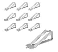DollaTek 10 clips de giro de resorte de cama de vidrio para impresora 3D Ender 3Pro 3S 5Pro CR-20 PRO CR-10S Pro