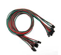 DollaTek 10 Pcs/lote 70 cm 3 pines hembra a cable de puente de mujer Dupont Cable para impresora 3D
