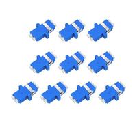 DollaTek 10PCS Adaptador de Fibra Óptica LC a LC Monomodo UPC Extensor de Fibra Óptica Dúplex/Acoplador de Fibra LC Serie