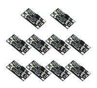 DollaTek 10pcs multifuncional diy mini dc-DC módulo de refuerzo de batería de litio step up tablero convertidor 3.7v a 12v regulador de voltaje ajustar 5v / 8v / 9v indicador led