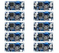 DollaTek 10Pcs Regulador de Voltaje de Alta eficiencia de CC a CC 3.0-40V a 1.5-35V Convertidor Reductor Módulo de Paso de Fuente de alimentación DIY