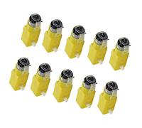DollaTek 10Pcs Smart Car TT Motor Lanzamiento Smart Car Gear Motor para Arduino