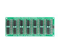 DollaTek 1R - 9999999R Seven Decade Placa de Resistencia Programable, Paso 1R, 1%, 1/2 Vatio.