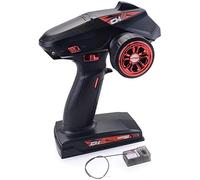 DollaTek 2.4G RC Controlador de Coche transmisor de Control Remoto de Radio Digital de 4 Canales con Receptor para Control Remoto RC Barco de Coche