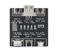 DollaTek 2 UNIDS Multifunción Detección Rápida DT3 Probador de Cable de Datos USB Herramienta de Detector Rápido Placa PCB para Micro Tipo C