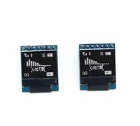 DollaTek 2Pcs 7-Pin 0.66 Pulgadas Pantalla OLED 64x48 Pantalla LCD SPI para Arduino AVR STM32