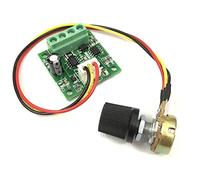 DollaTek 2Pcs DC PWM Controlador DC 1.8V a 15V 2A Tablero Controlador de Motor de bajo Voltaje sin Interruptor de potenciómetro 1803BW